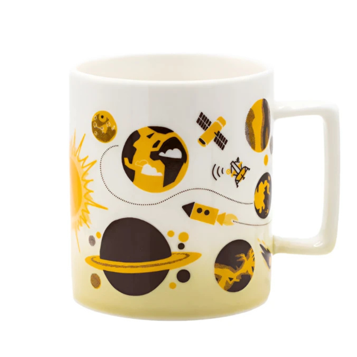 Retro Space Ceramic Mug