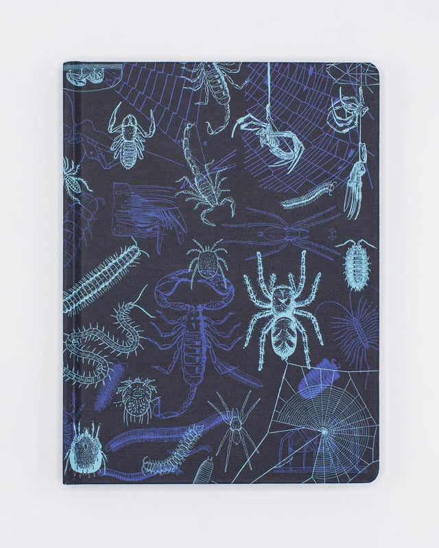 Spiders & Scorpions Hardcover Notebook