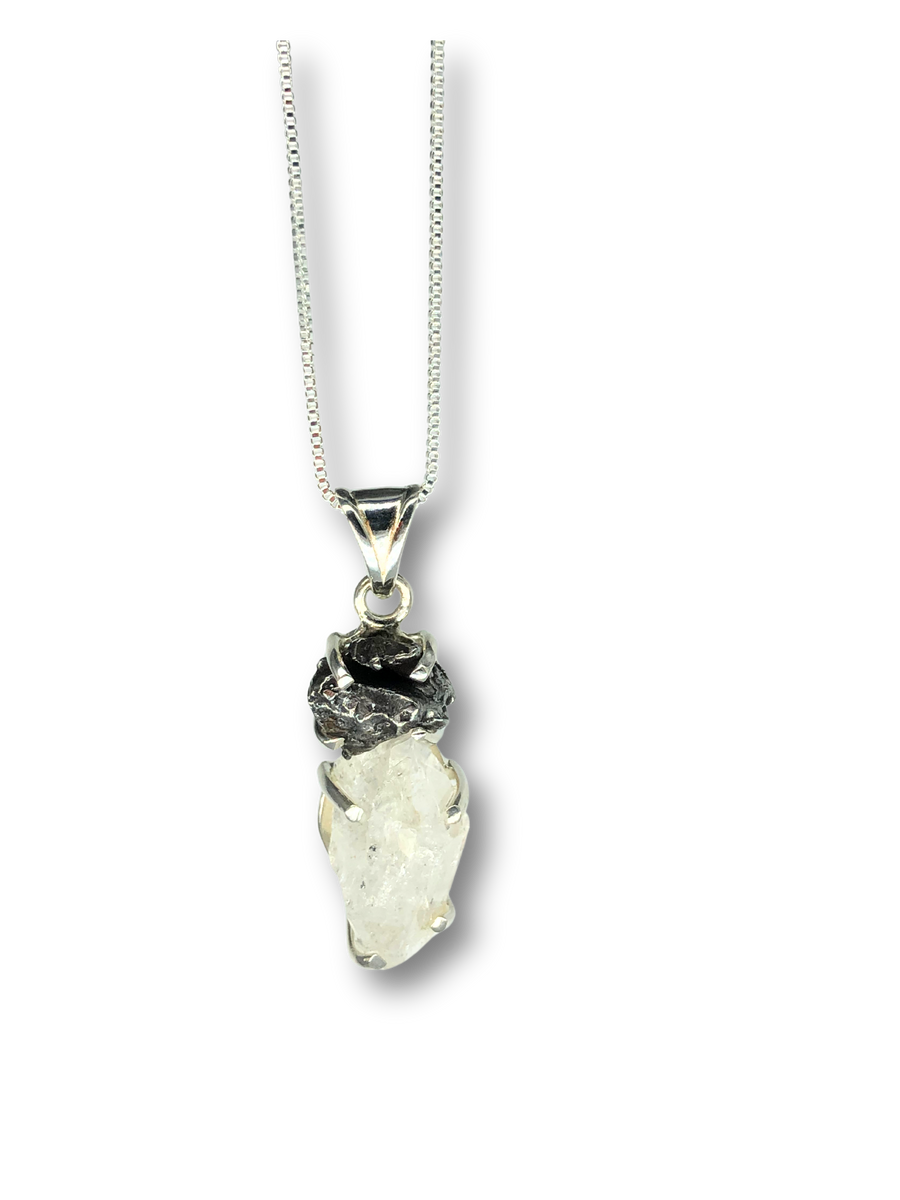 Herkimer Diamond and Meteorite Necklace – The Science Museum of