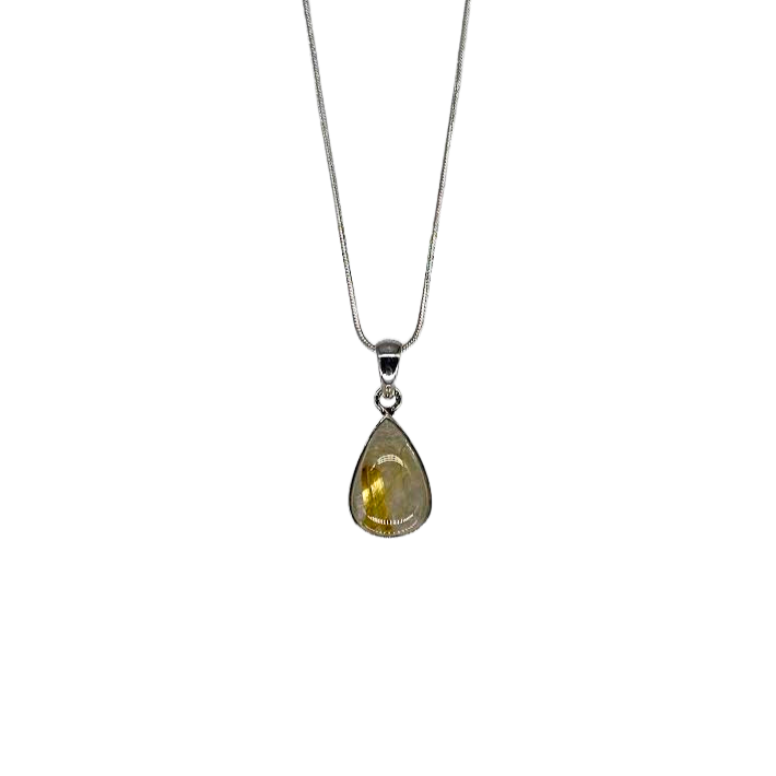 Rutilated Quartz Necklace