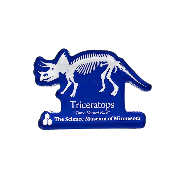 Science Museum of Minnesota Triceratops Magnet