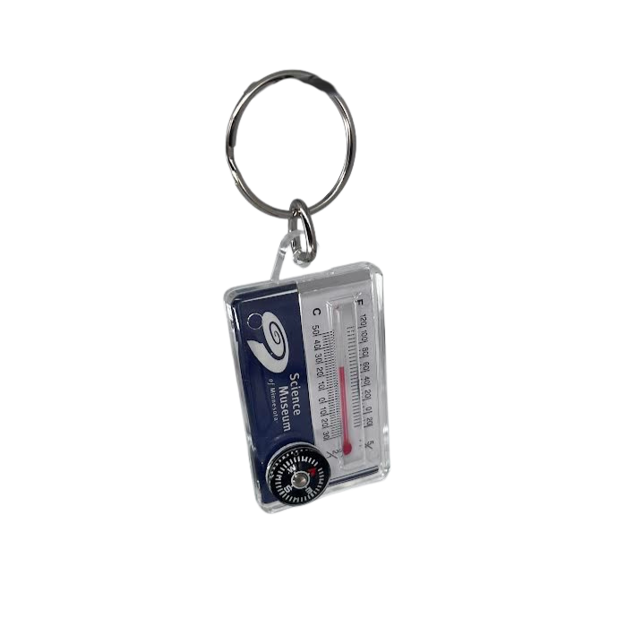 Science Museum of Minnesota Compass Keychain
