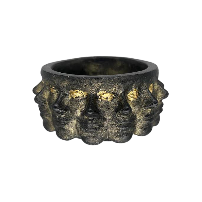 Gold Leaf Face Cup