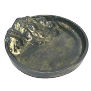 Gold Metallic Wax Landslide Tray