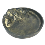 Gold Metallic Wax Landslide Tray