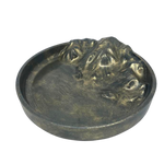 Gold Metallic Wax Landslide Tray