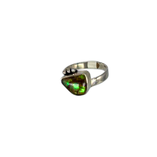 Ammolite Ring