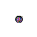 Titanium Dichroic Glass Ring