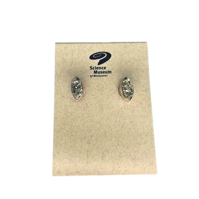 Pyrite Stud Earrings