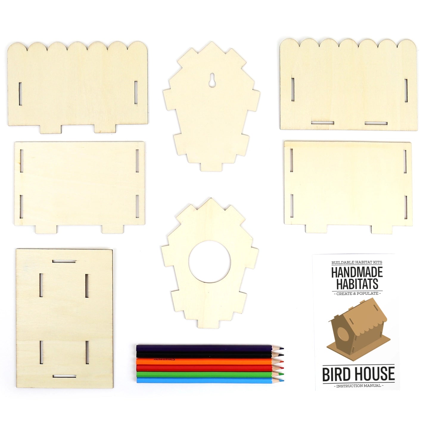 Bird House Handmade Habitat Kit
