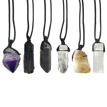 Crystal on a Cord Necklace