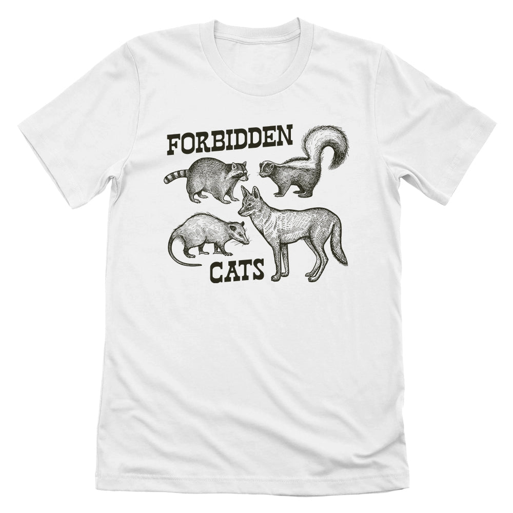 Forbidden Cats T-shirt