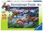 Dinosaur Playground 35 Piece Puzzle