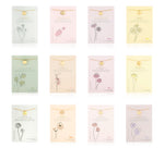 Birth Month Flower Necklace