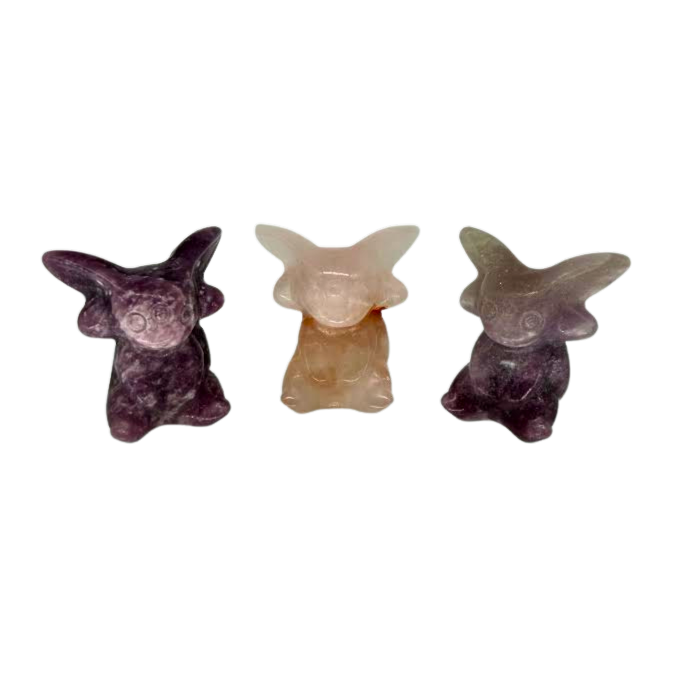 Gemstone Pokemon Figurines