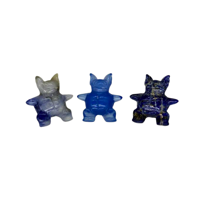 Gemstone Pokemon Figurines