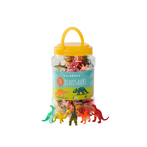 Bucket of Mini Dinosaurs