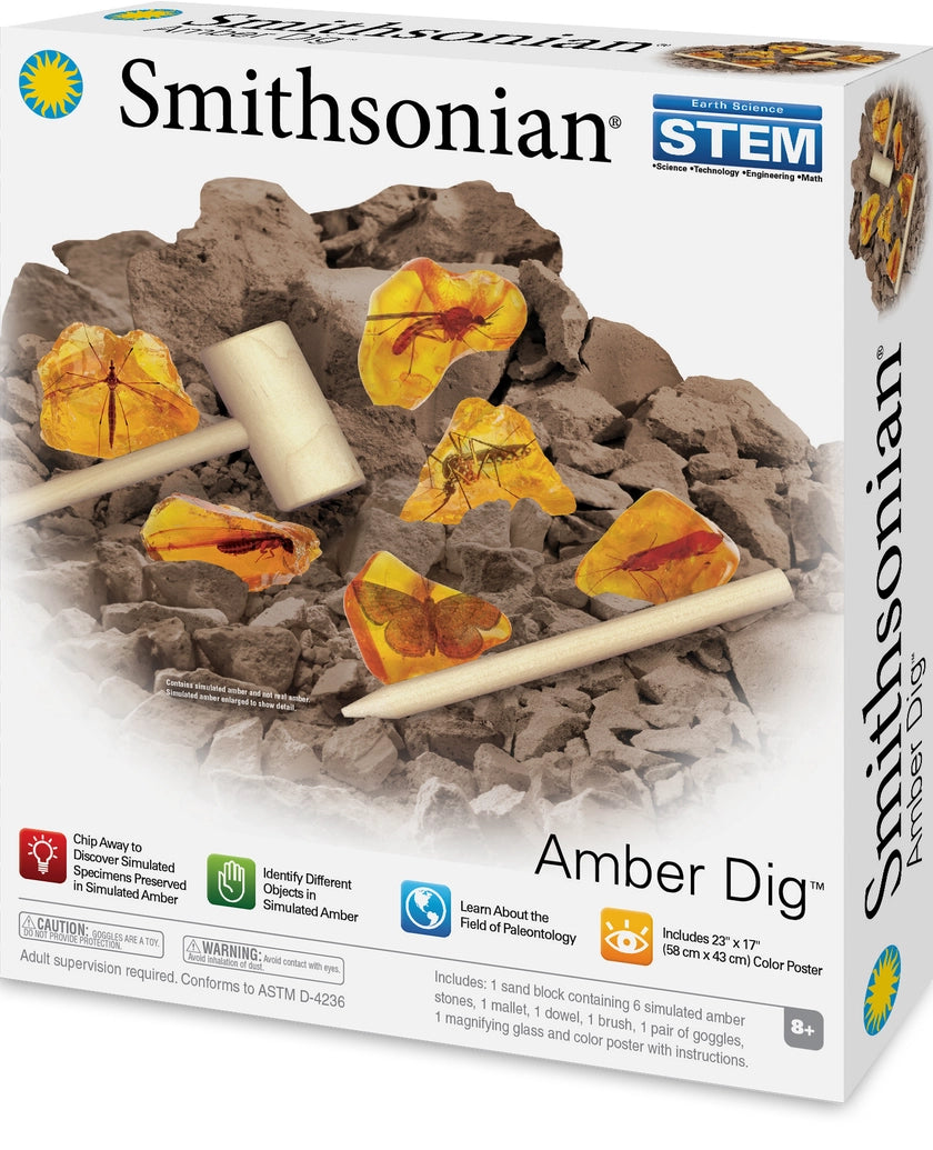 Smithsonian Amber Dig Science Kit