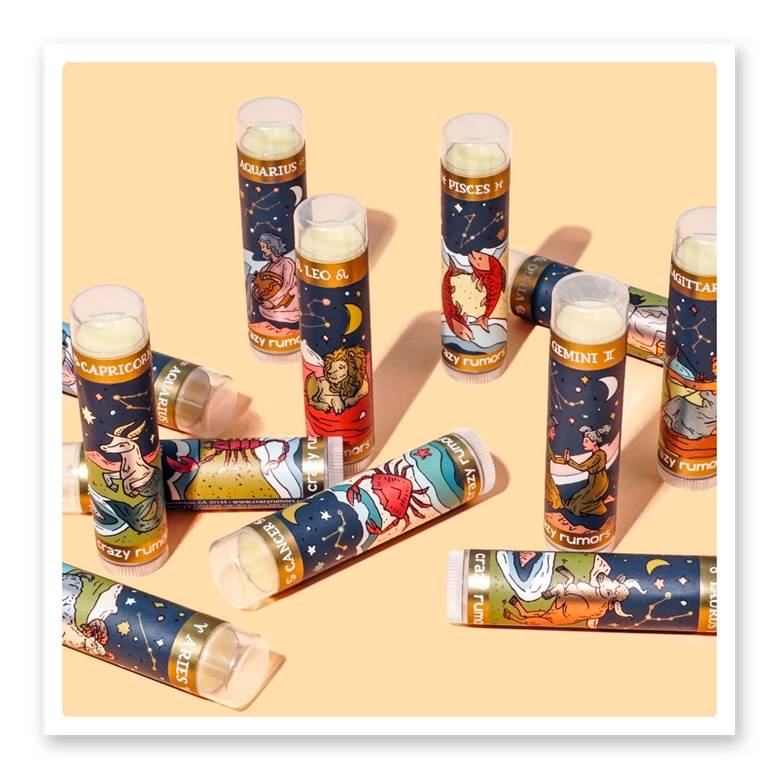 Zodiac Lip Balm