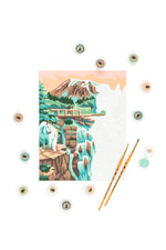 Mount Rainier National Park Paint-By-Number Kit