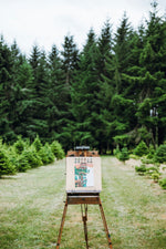 Mount Rainier National Park Paint-By-Number Kit