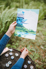 Denali National Park Paint-By-Number Kit