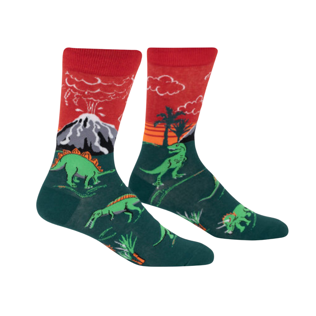 Dinosaur Days Crew Socks