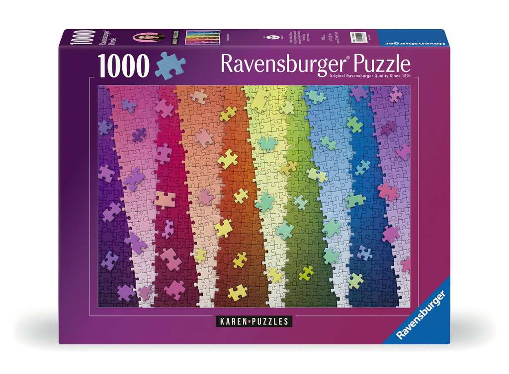 Colors on Colors 1000 Piece Puzzle