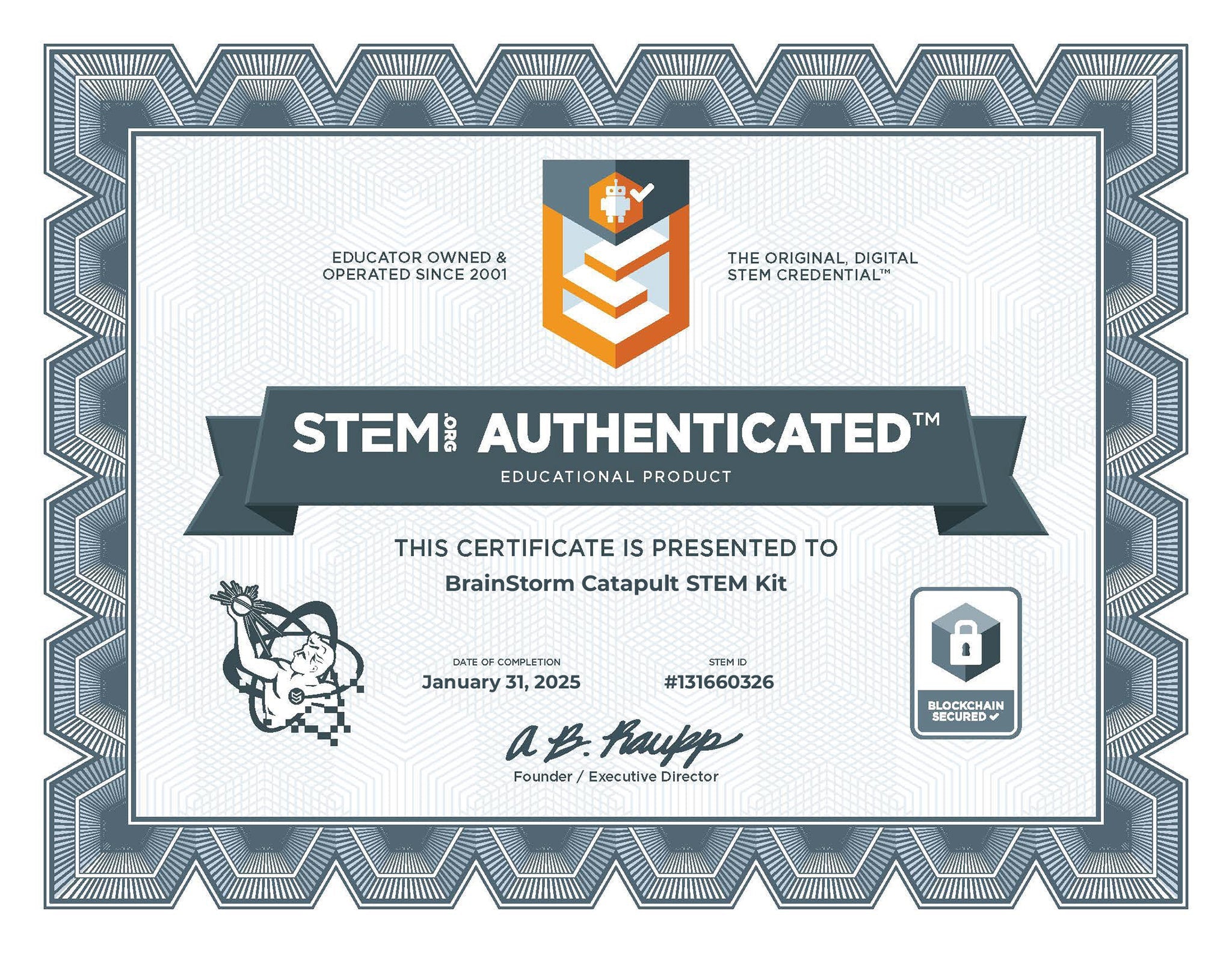 BrainStorm Catapult STEM Kit