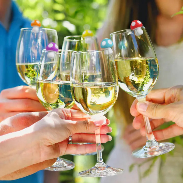 Tiny Toadstools Drink Charms