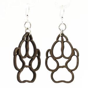 Wolf Paw Earrings