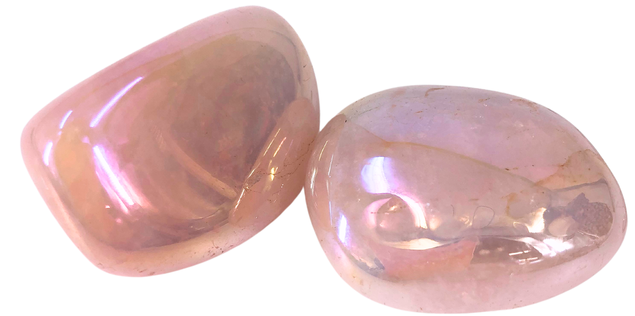 Titanium Aura Rose Quartz $6.00