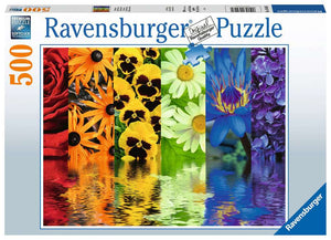 Floral Reflections 500 Piece Puzzle