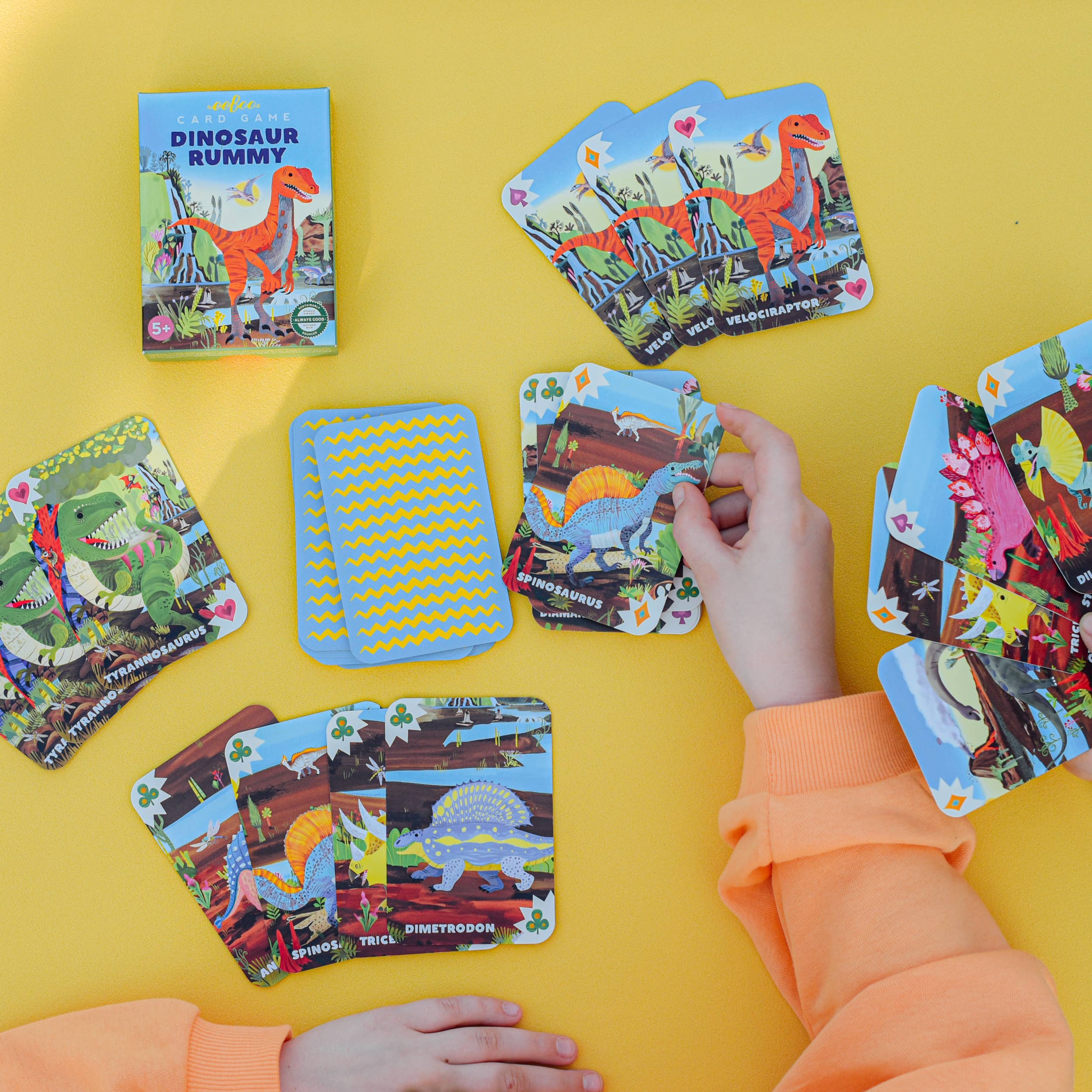 Dinosaur Rummy Playing Cards