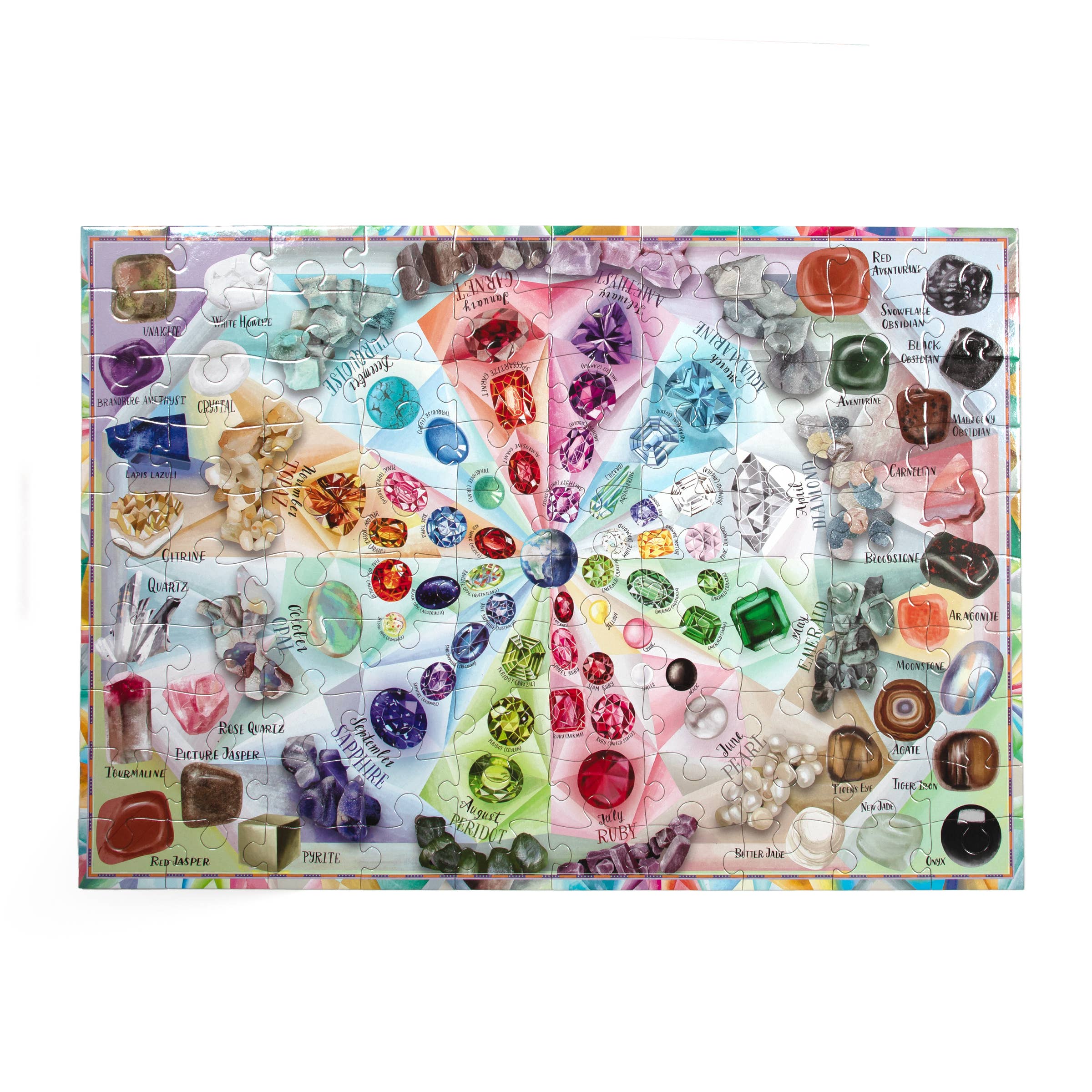 Love of Crystals & Gems 100 Piece Puzzle