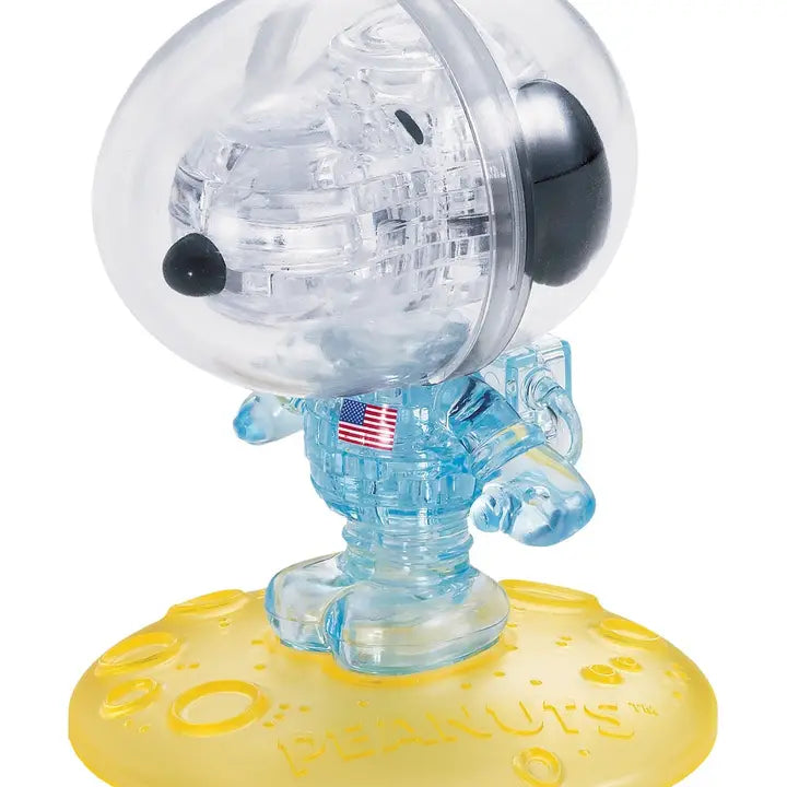 Snoopy Astronaut Crystal Puzzle