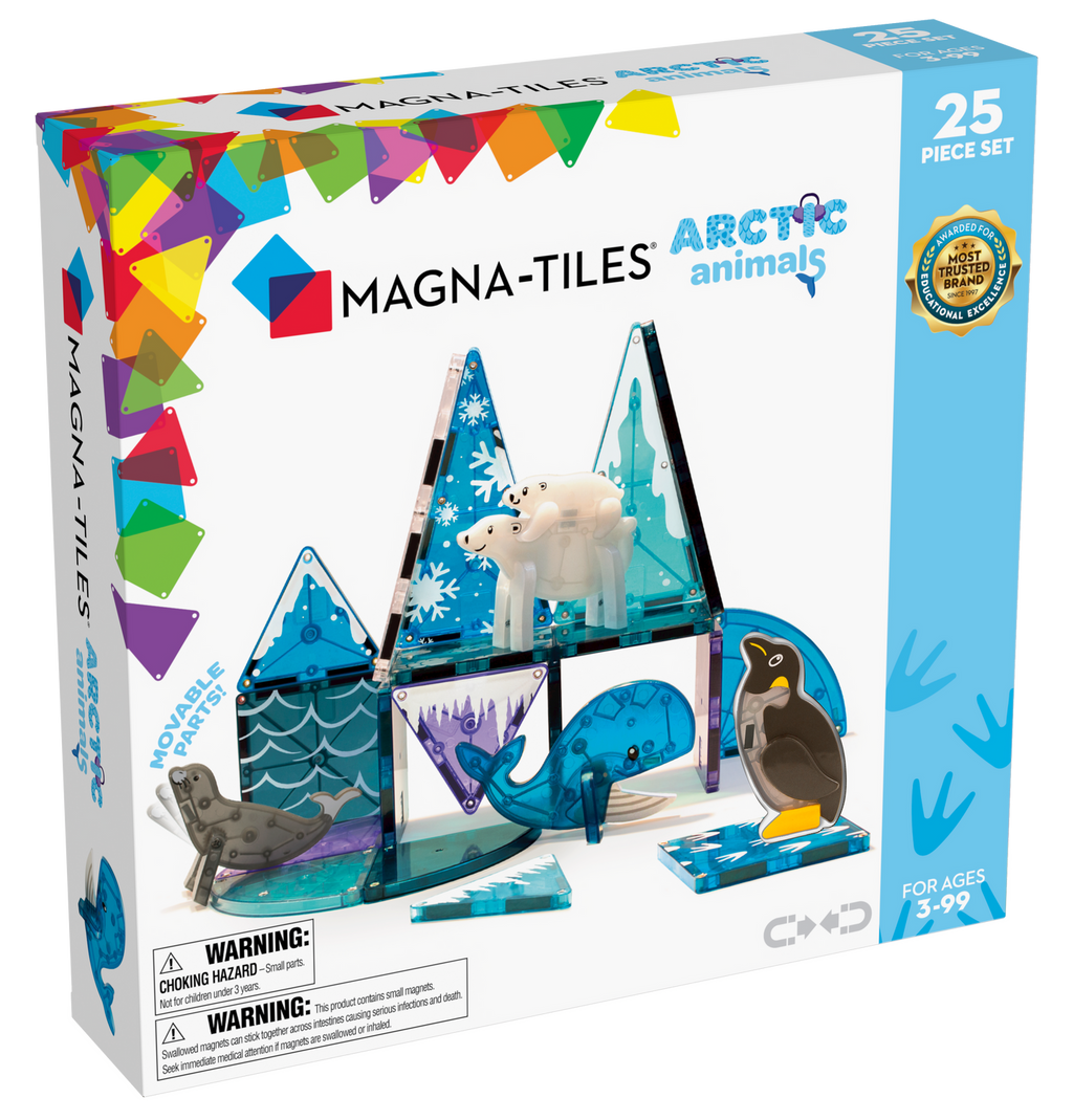 Magna-Tile Arctic Animals 25 Piece Set