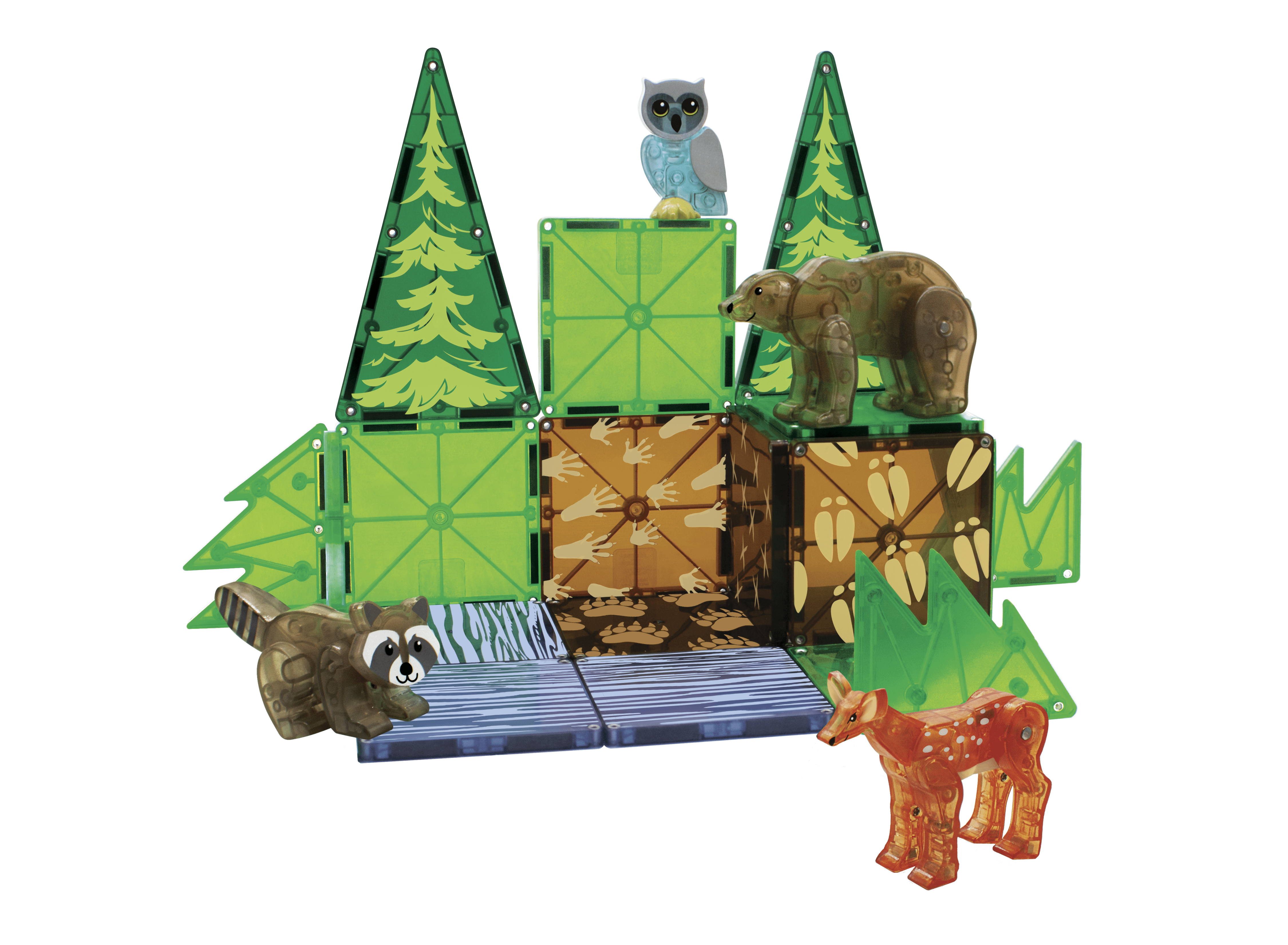 Magna-Tile Forest Animals 25 Piece Set