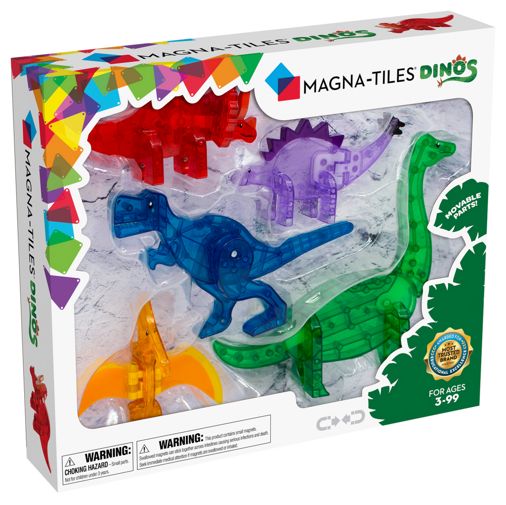 Magna-Tile Dino 5 Piece Set