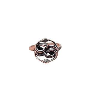 Entangled Snake Ring