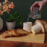 Forage Butter Storage Ceramic Mushroom