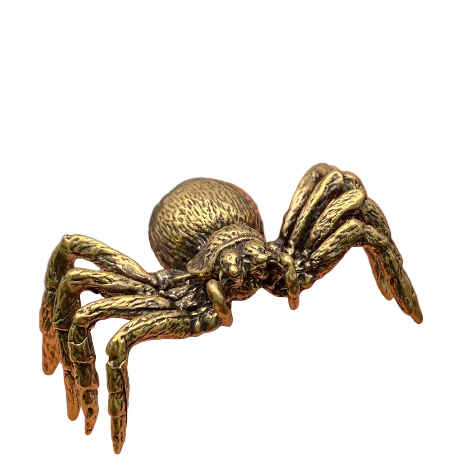 Brass Spider Figurine