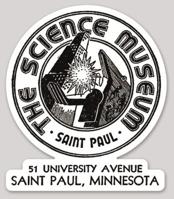 Vintage Museum Logo Sticker