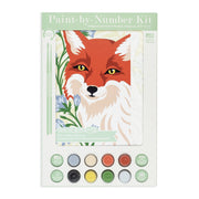 Fox with Chicory Paint-By-Number Kit