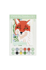 Fox with Chicory Paint-By-Number Kit