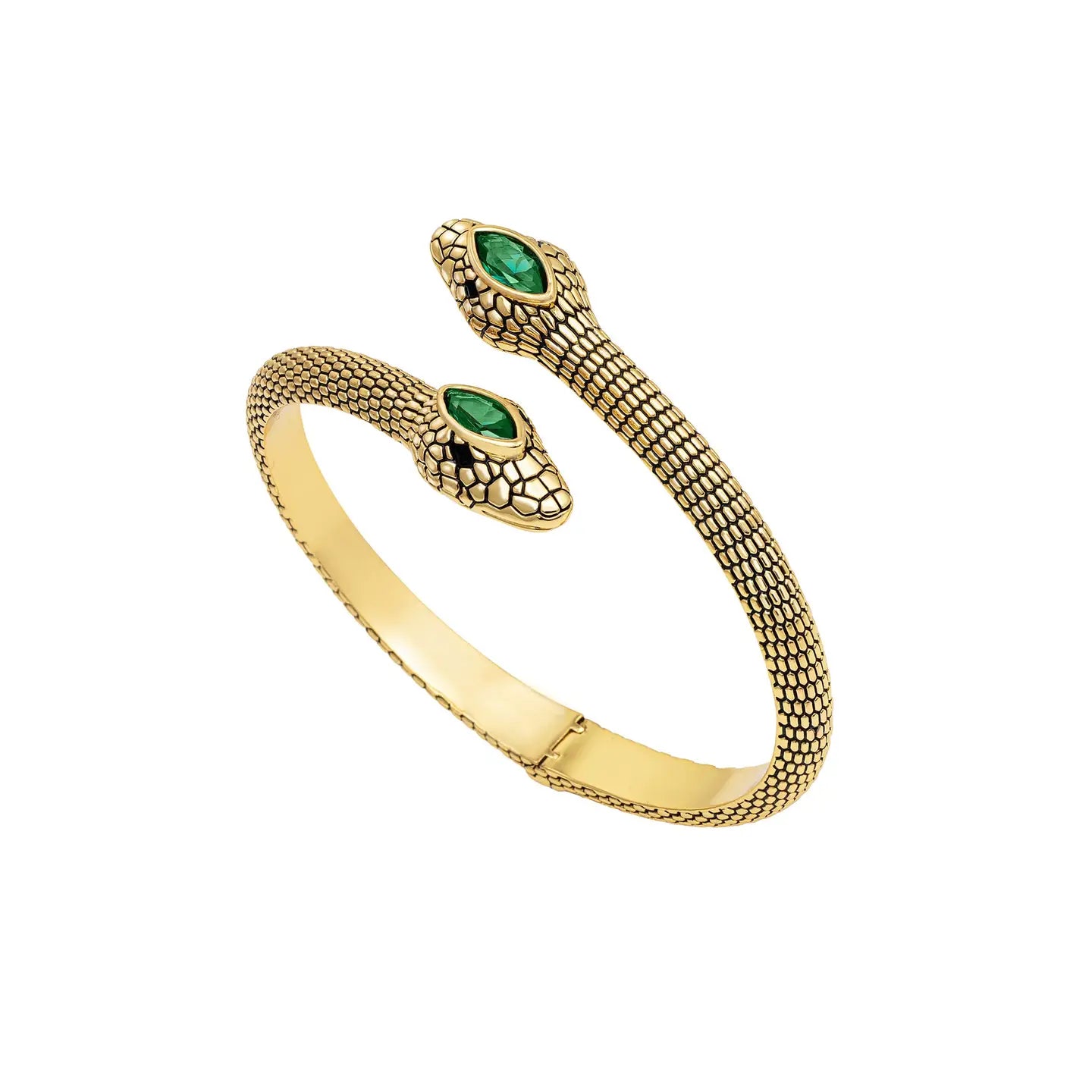 Twin Snake Cuff Bracelet