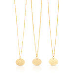 Birth Month Flower Necklace