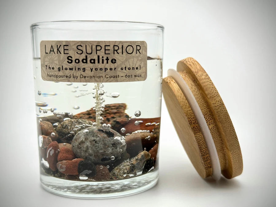 Lake Superior Yooperlite Gel Candle