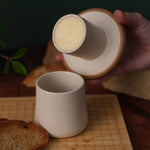 Forage Butter Storage Ceramic Mushroom