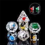 7 Color Snail Resin Dice